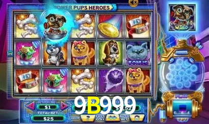 Slots com jackpots e giros grátis na 9B999